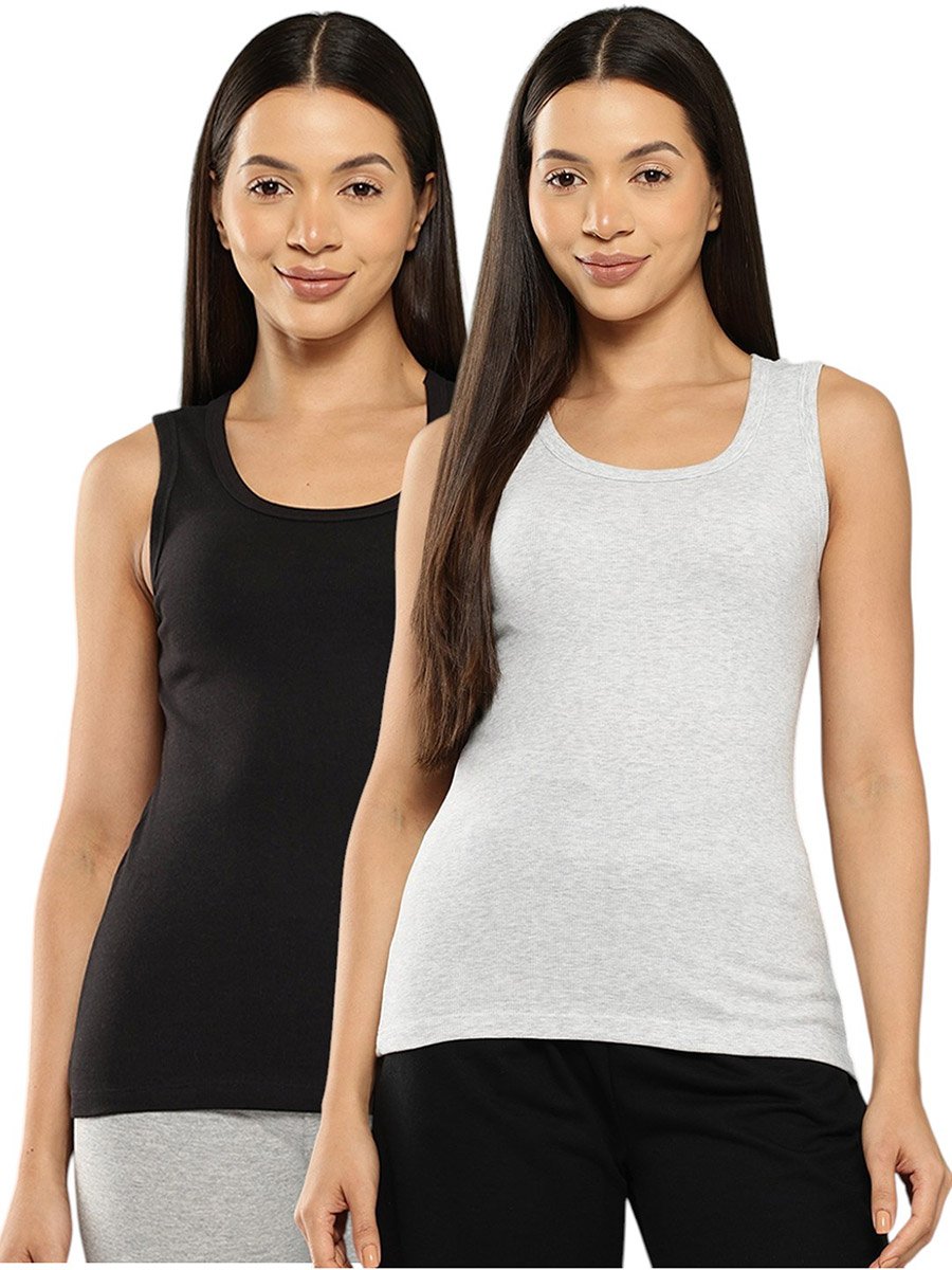 Pack of 2 - Cotton Blend Thermal Camisole