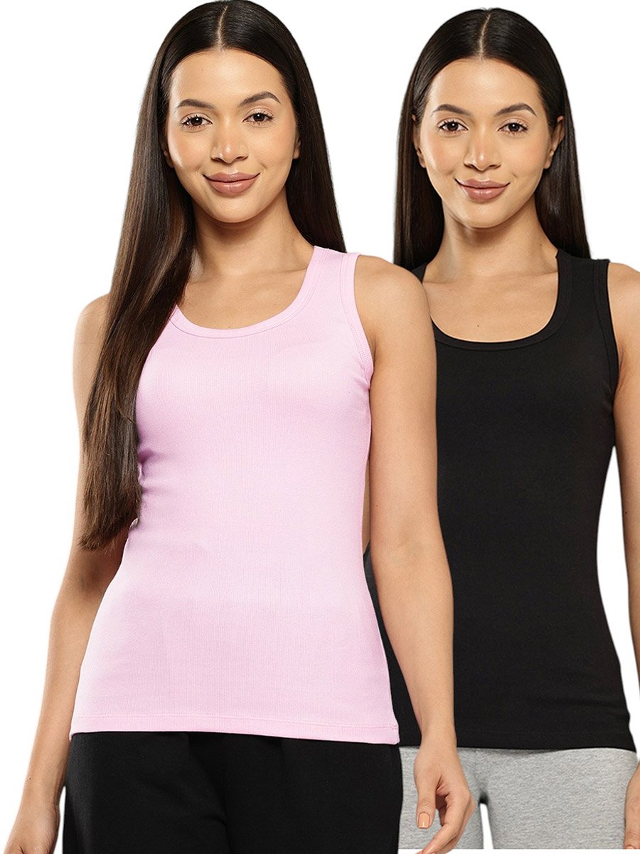 Pack of 2 - Cotton Blend Thermal Camisole
