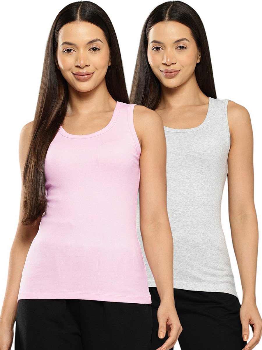 Pack of 2 - Cotton Blend Thermal Camisole