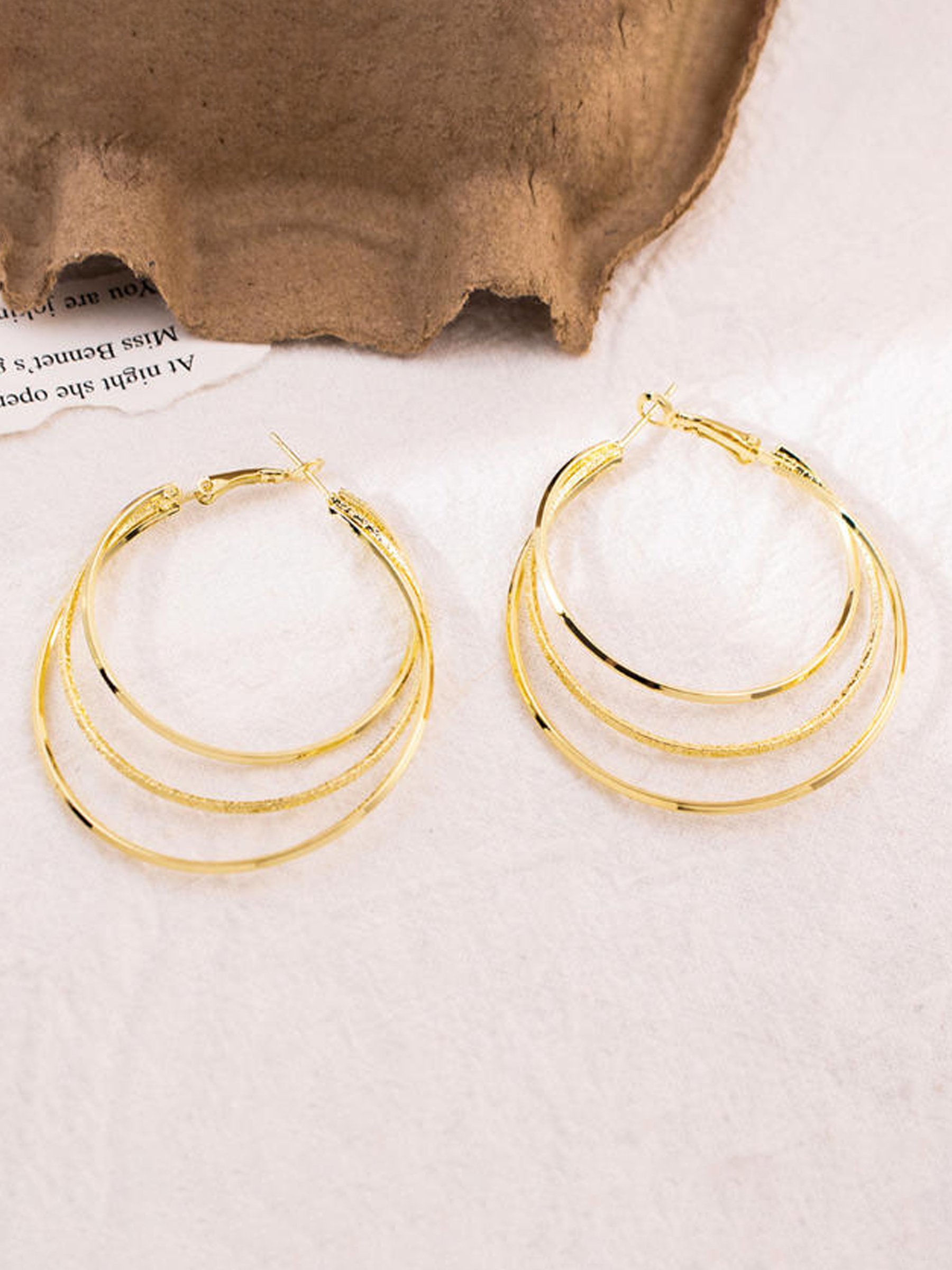 Layered Hoop Earrings