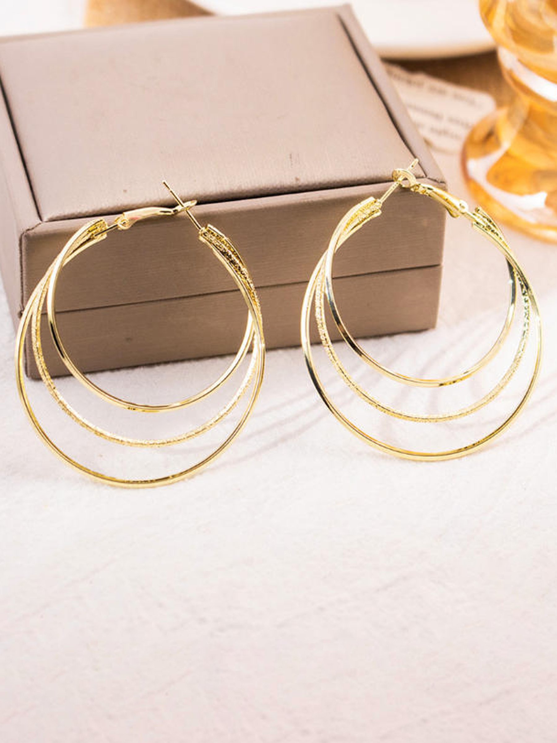 Layered Hoop Earrings
