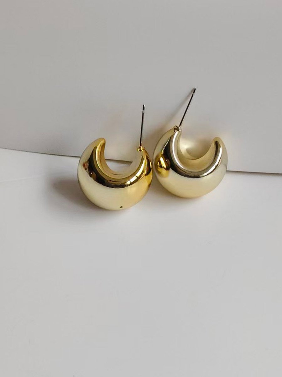 Chunky Teardrop Earrings