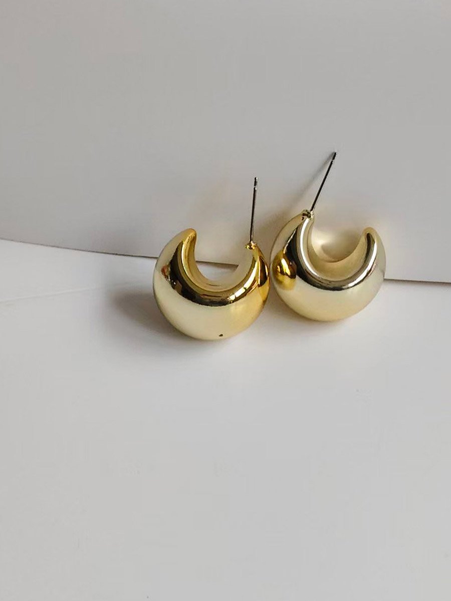 Chunky Teardrop Earrings