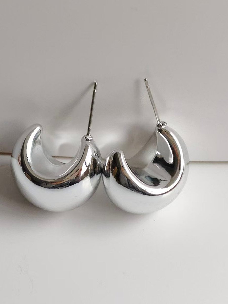 Chunky Teardrop Earrings