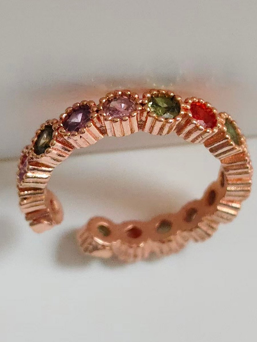 Gemstone Eternity Ring
