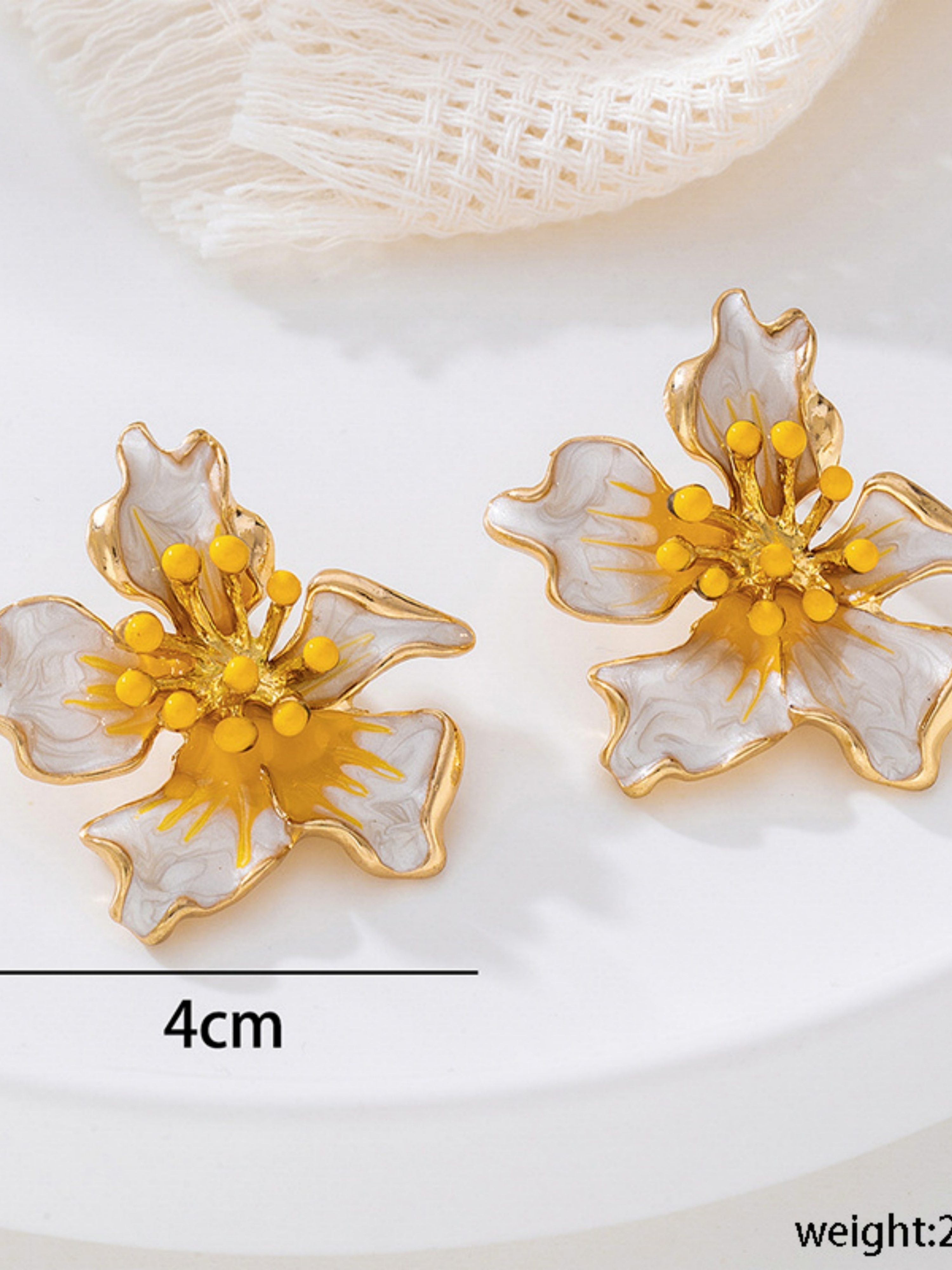 Flower Stud Earrings