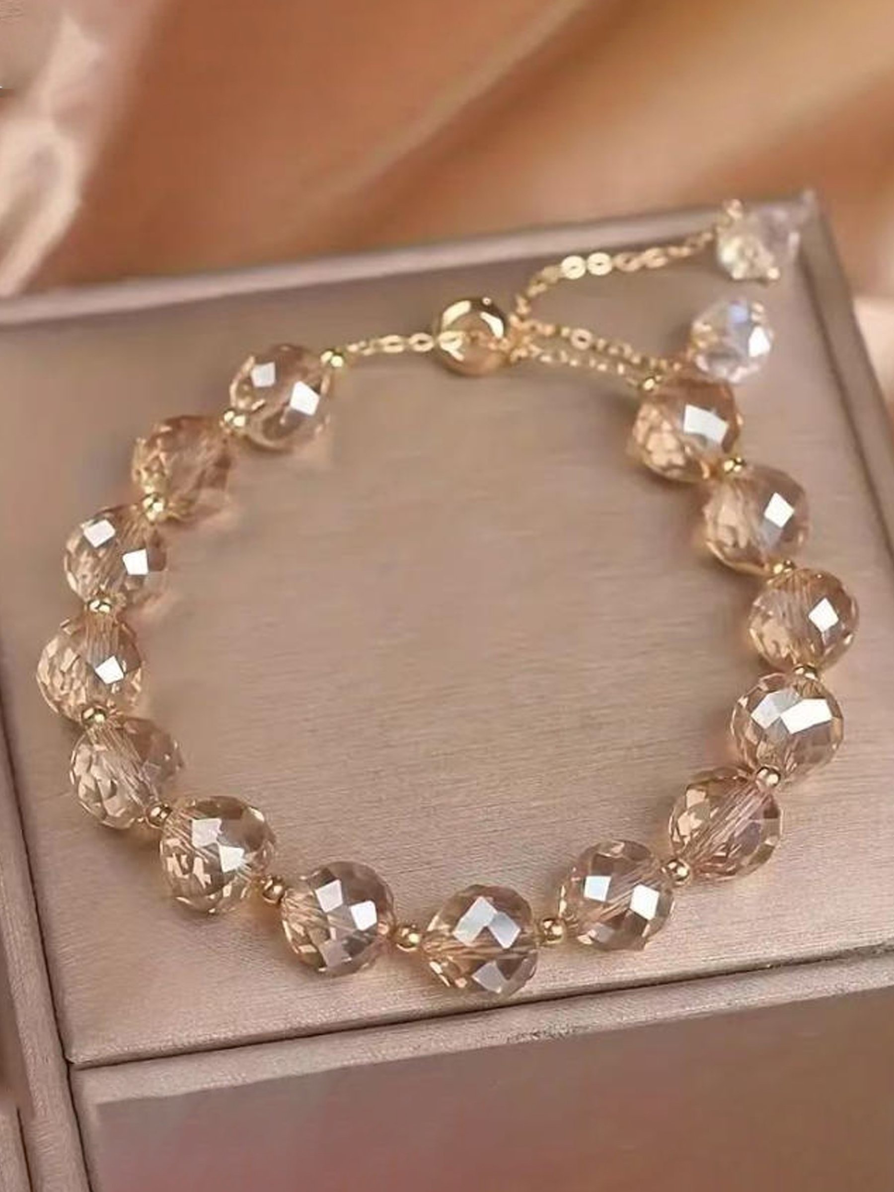 Crystal Beaded Bracelet