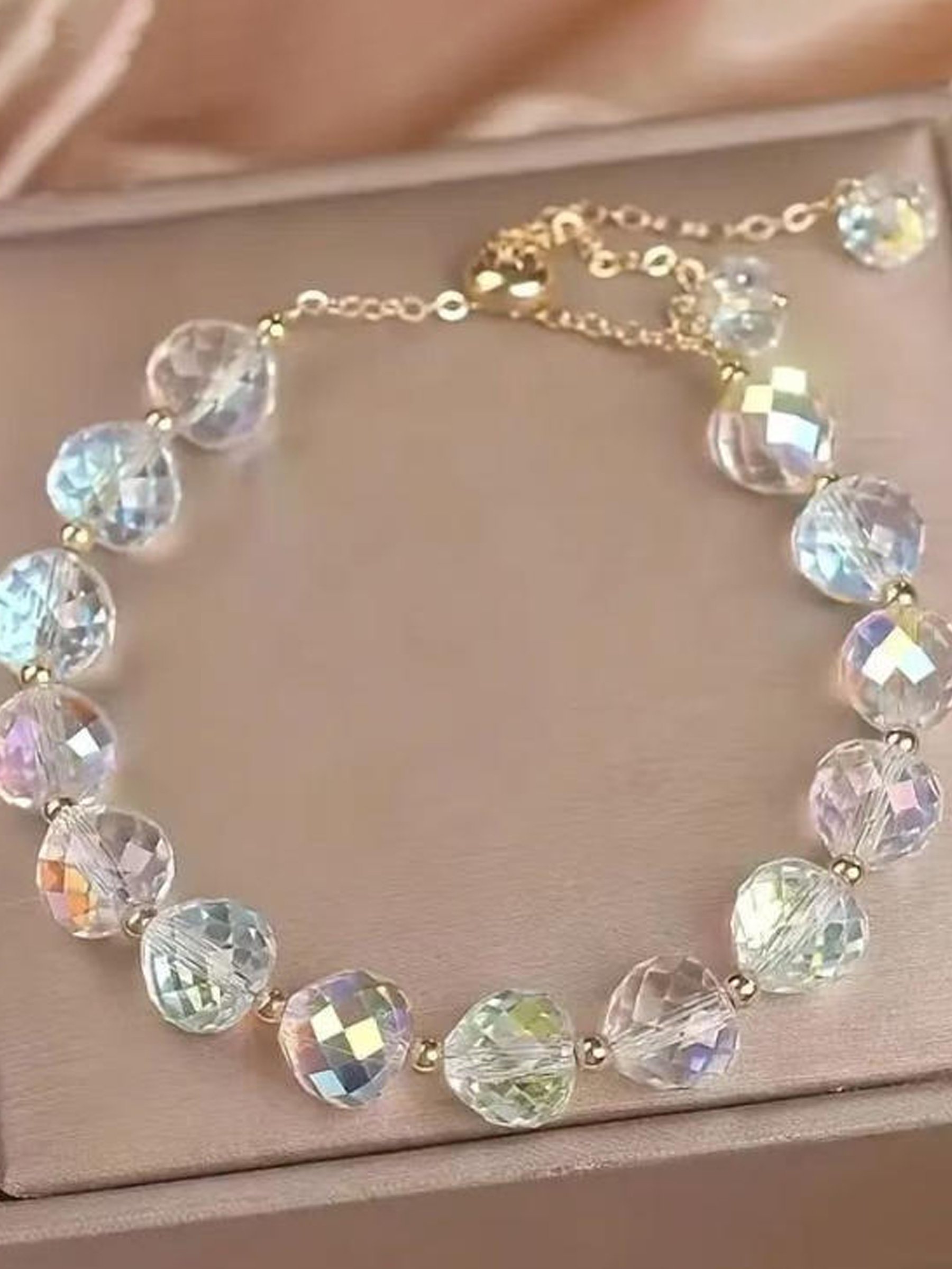 Crystal Beaded Bracelet