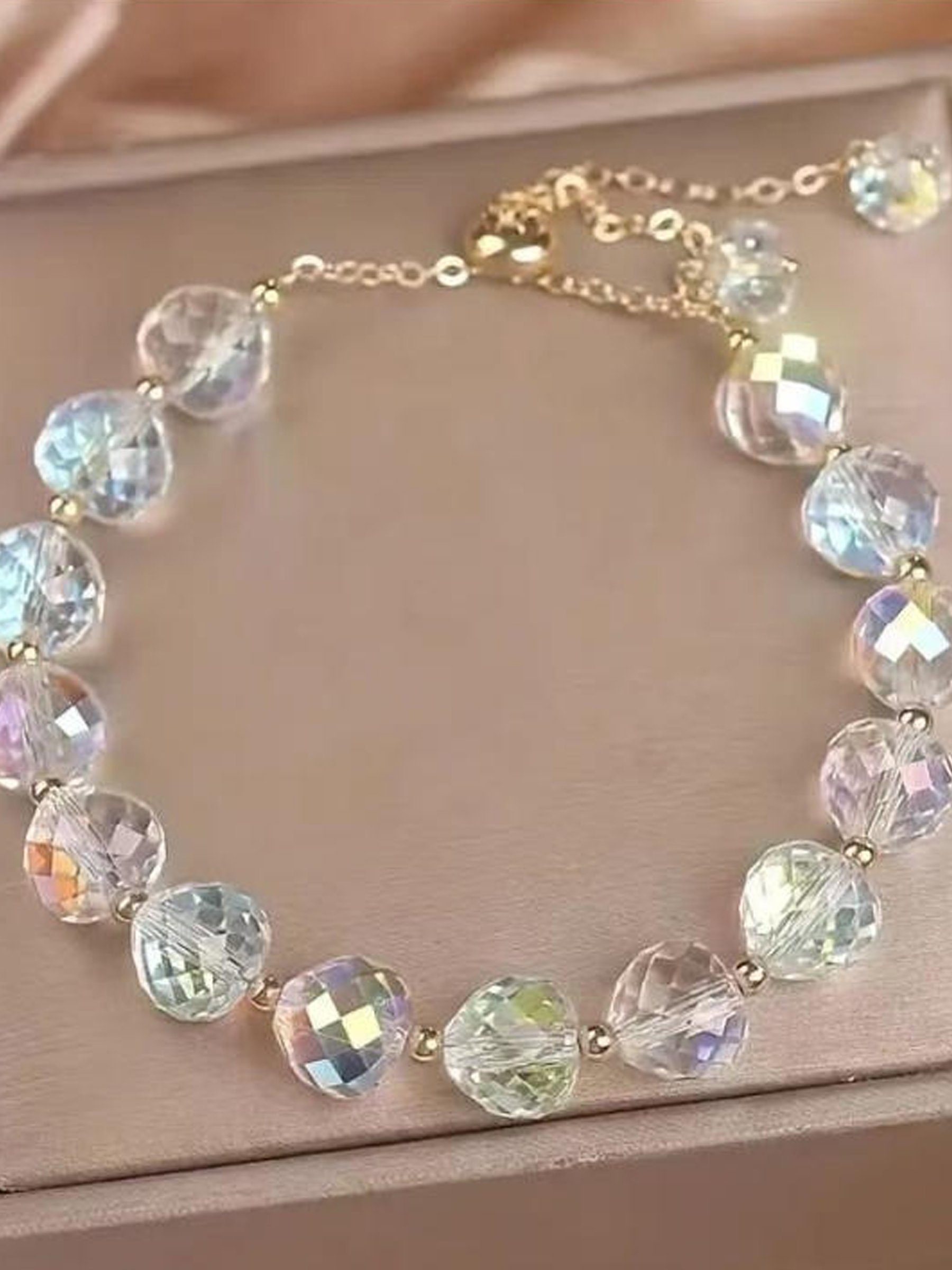 Crystal Beaded Bracelet