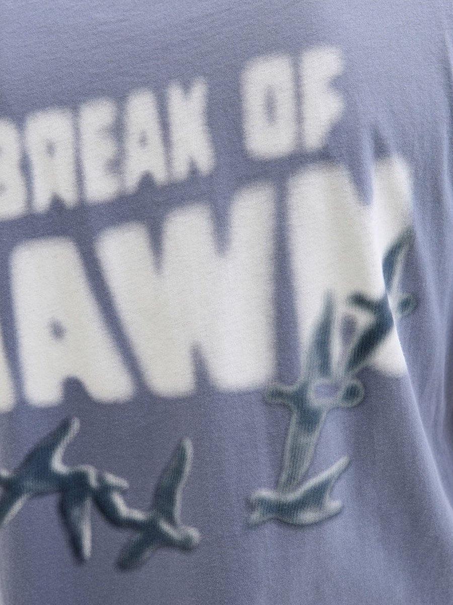 Men Grey Graphic Print Crew Neck T-Shirt