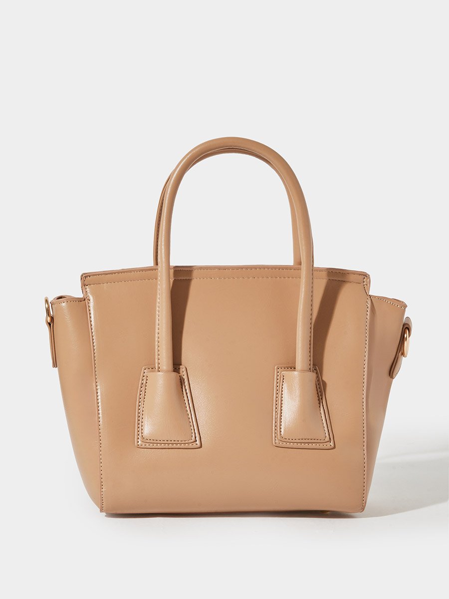 Flap Design Shoulder Bag with Pouch