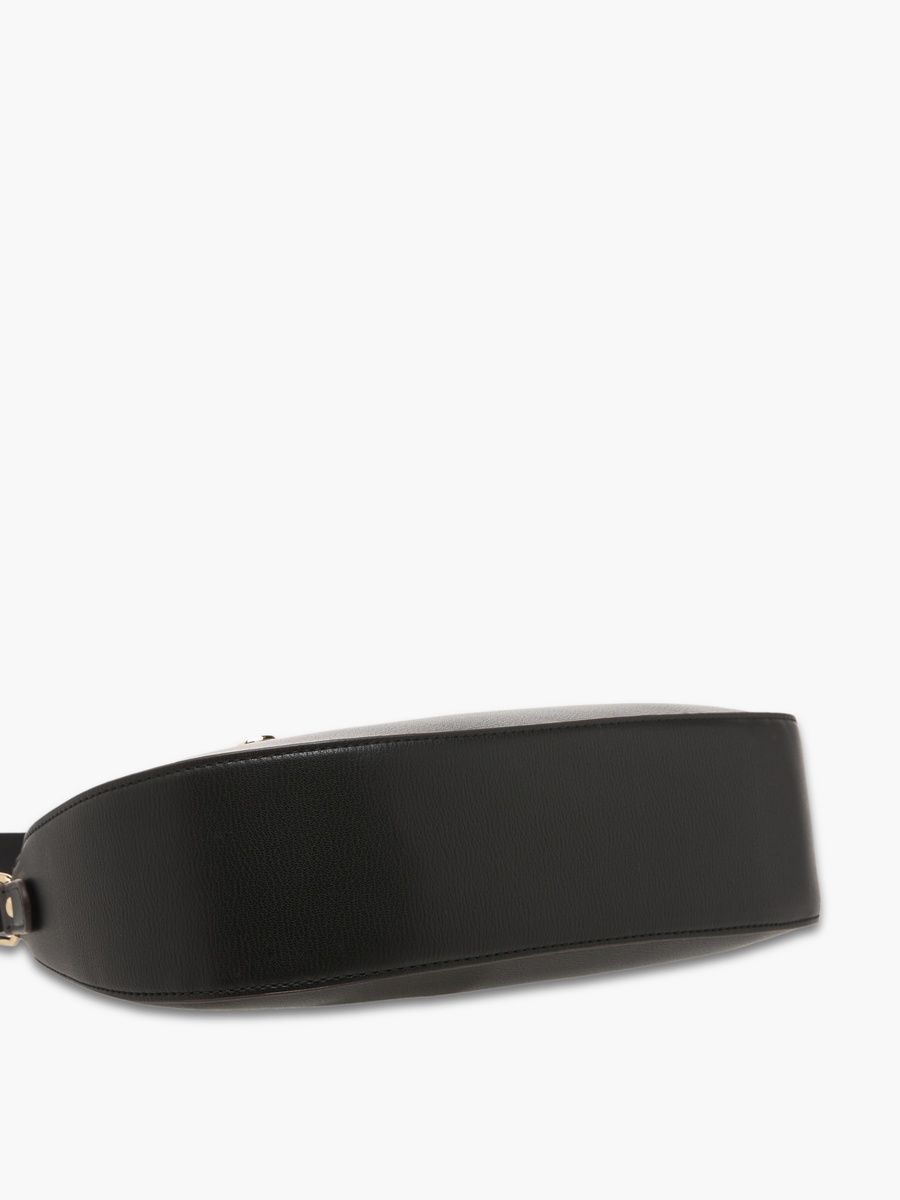 Kod Solid Baguette Bag with Zip Closure
