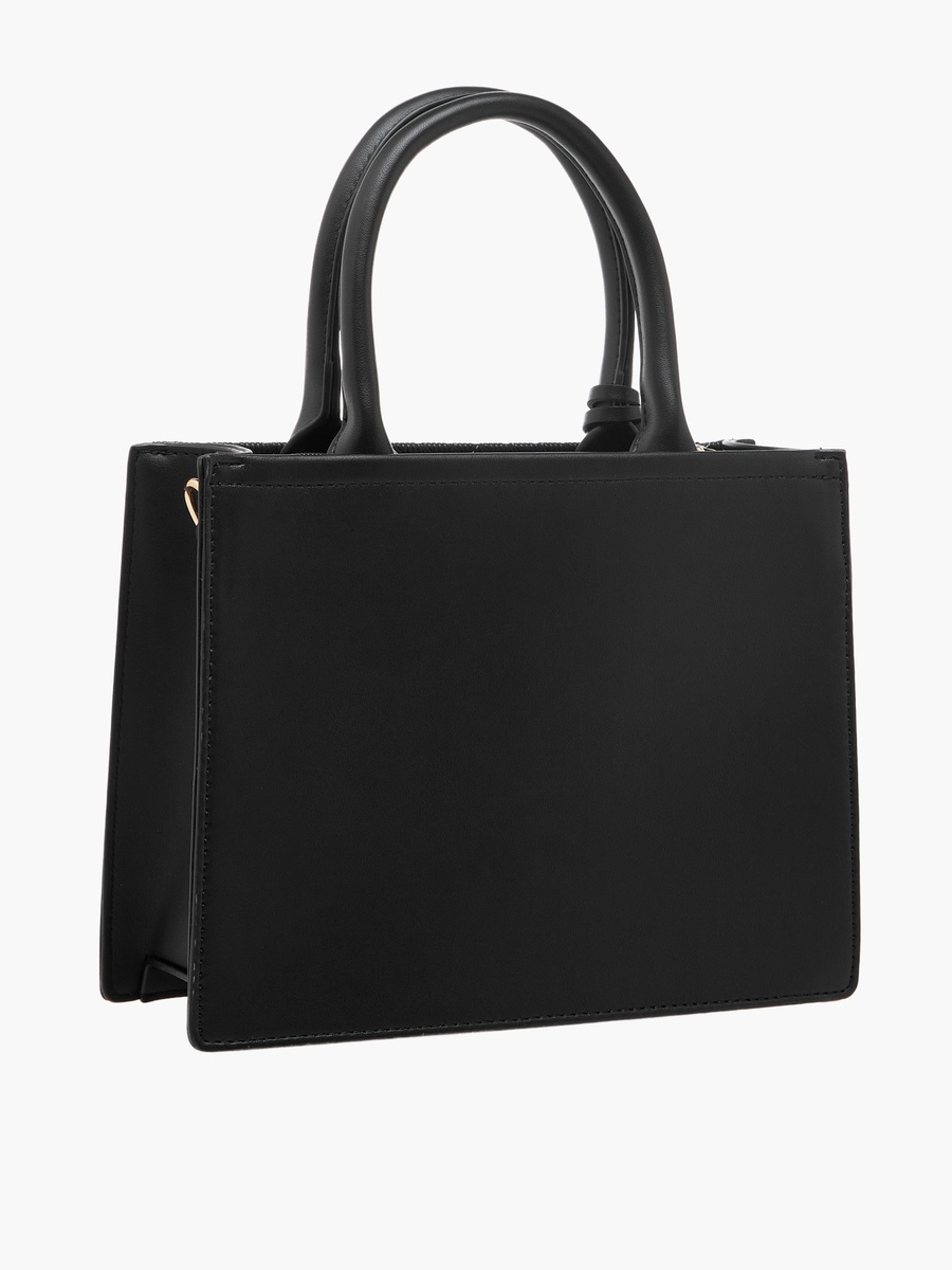 Panelled Tote Bag with Detachable Strap