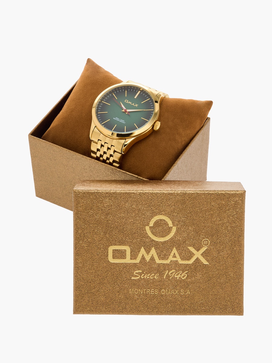 Men Gold Analog Wrist Watch 00ACB101Q00E