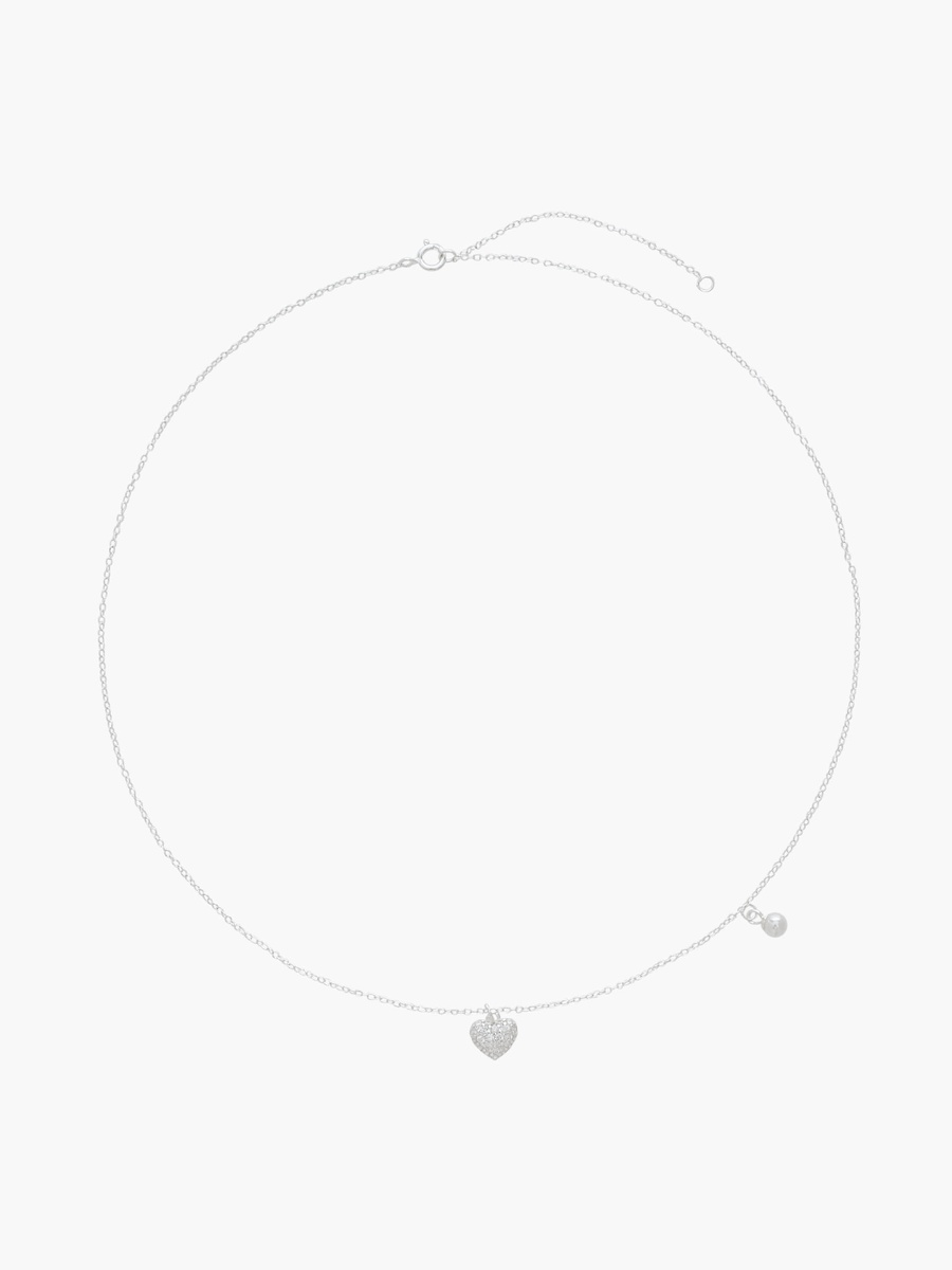 Silver Tone Pendant Necklace