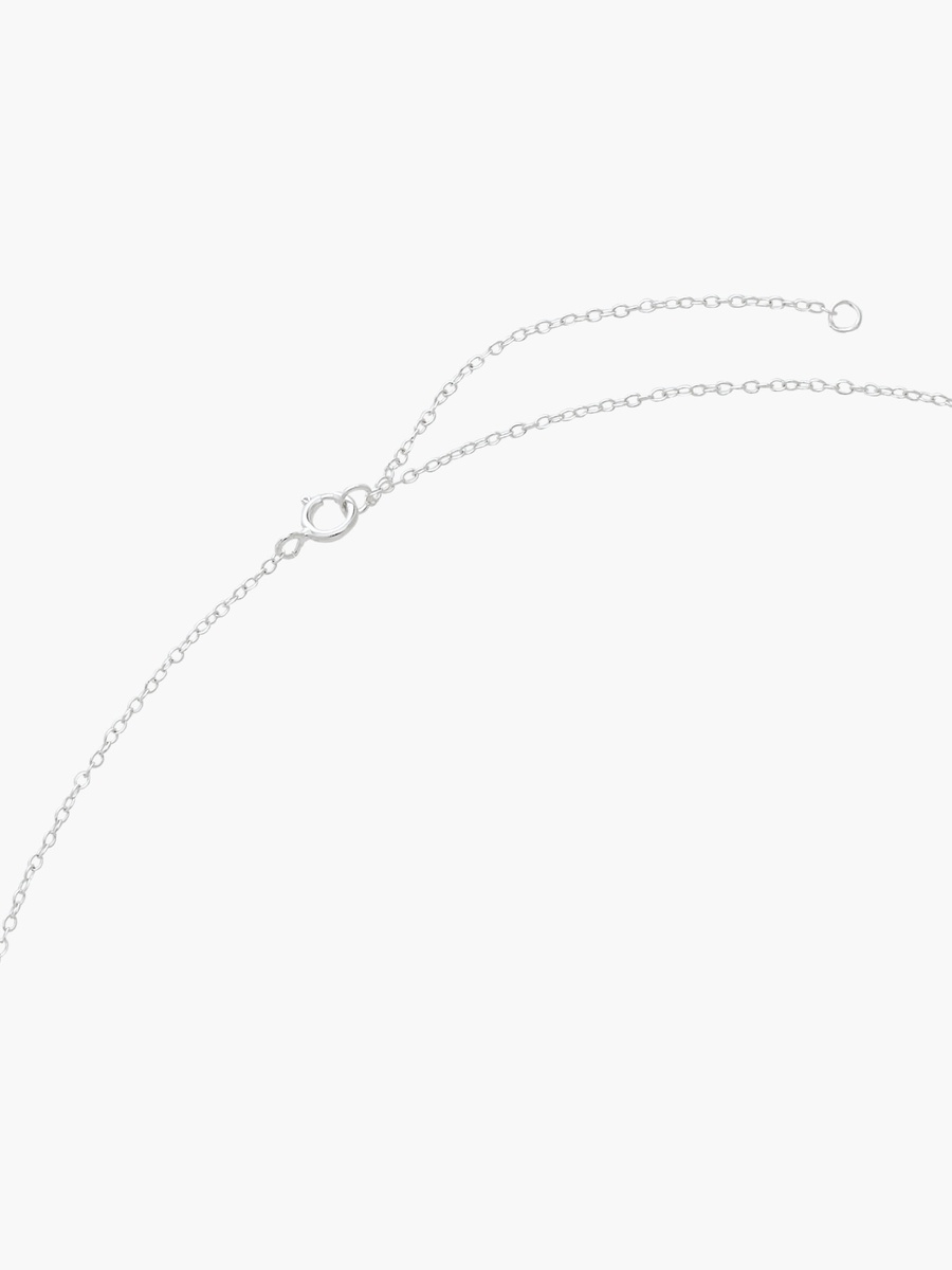 Silver Tone Pendant Necklace