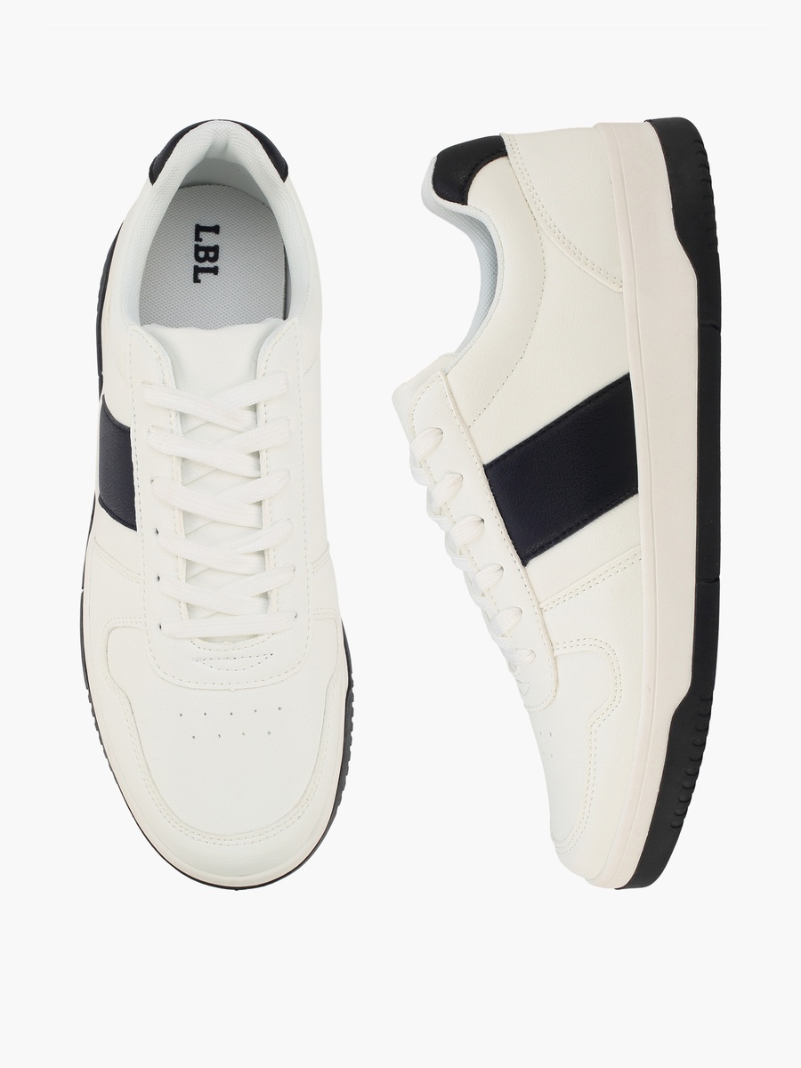 Men Lace-Up Ankle Sneakers