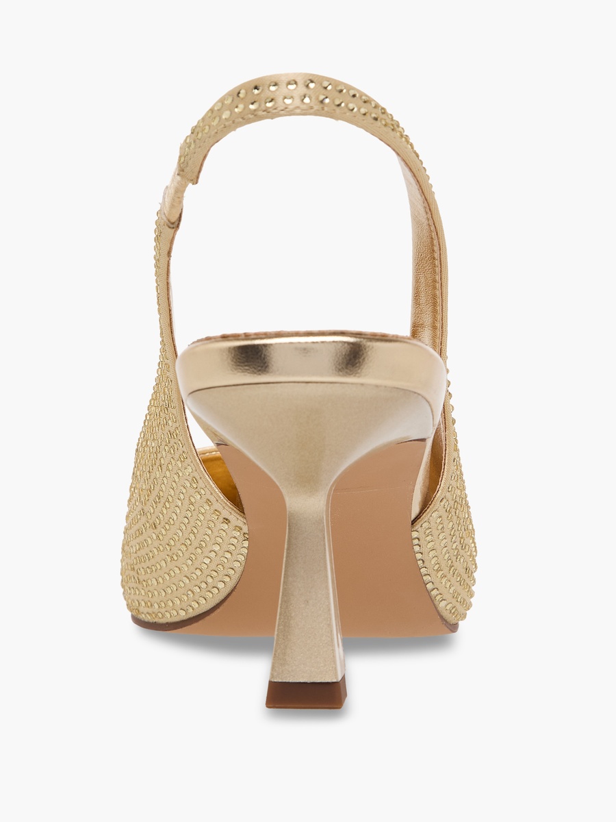 Women Kitten Heel Slingback Shoes