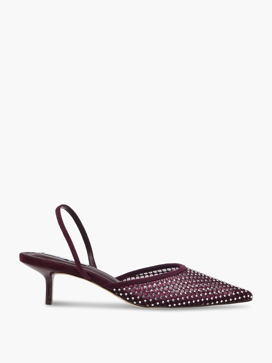 Women Kitten Heel Slingback Shoes