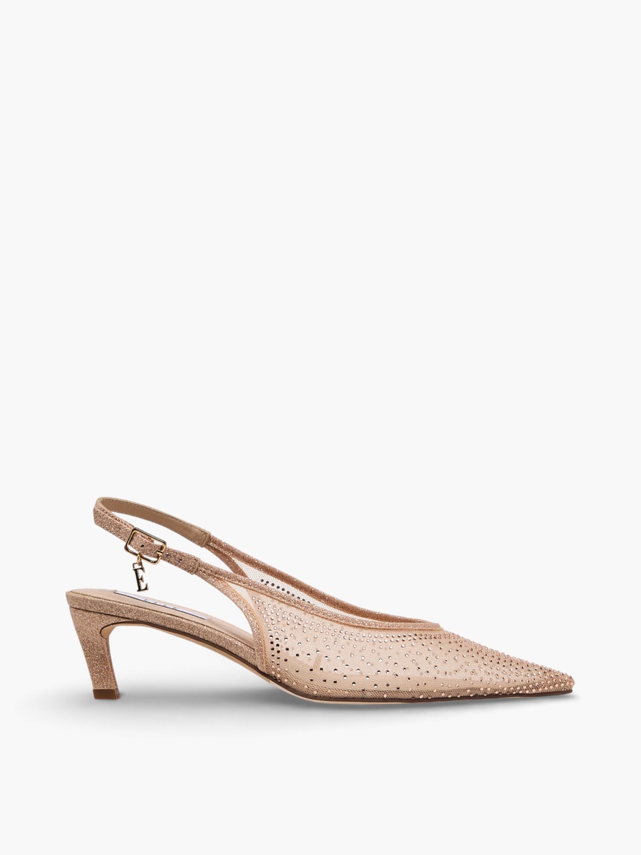 Embellished Kitten Heel Shoes