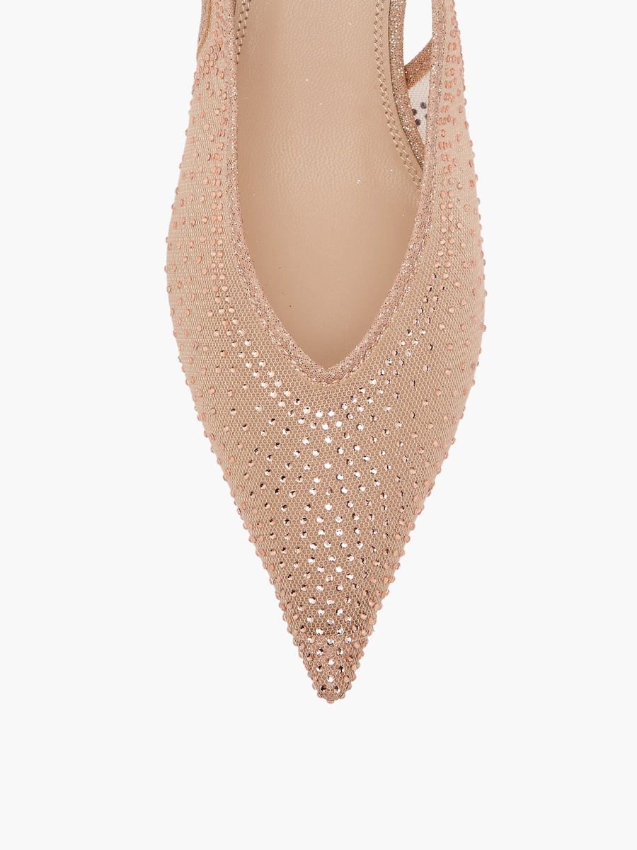 Embellished Kitten Heel Shoes