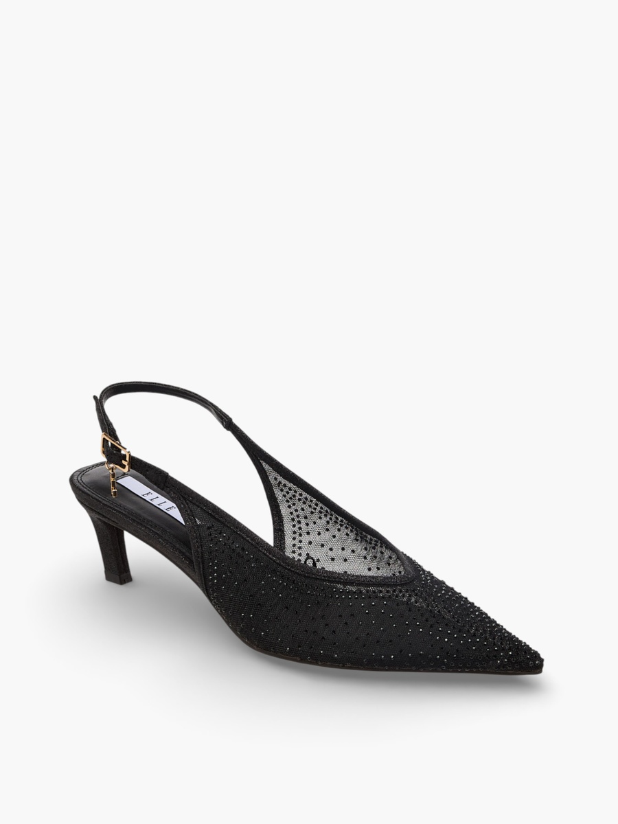 Embellished Kitten Heel Shoes