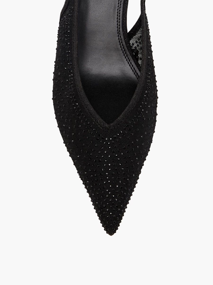 Embellished Kitten Heel Shoes