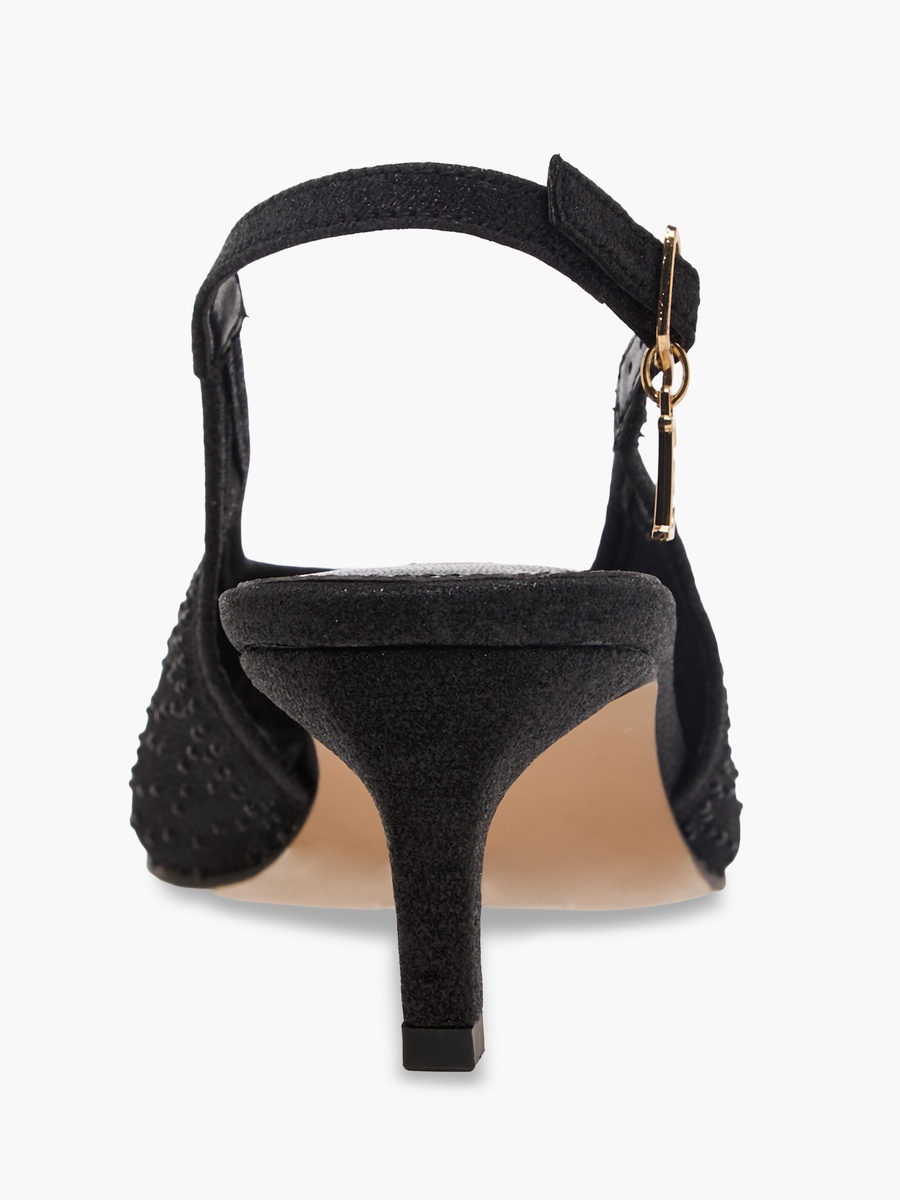 Embellished Kitten Heel Shoes