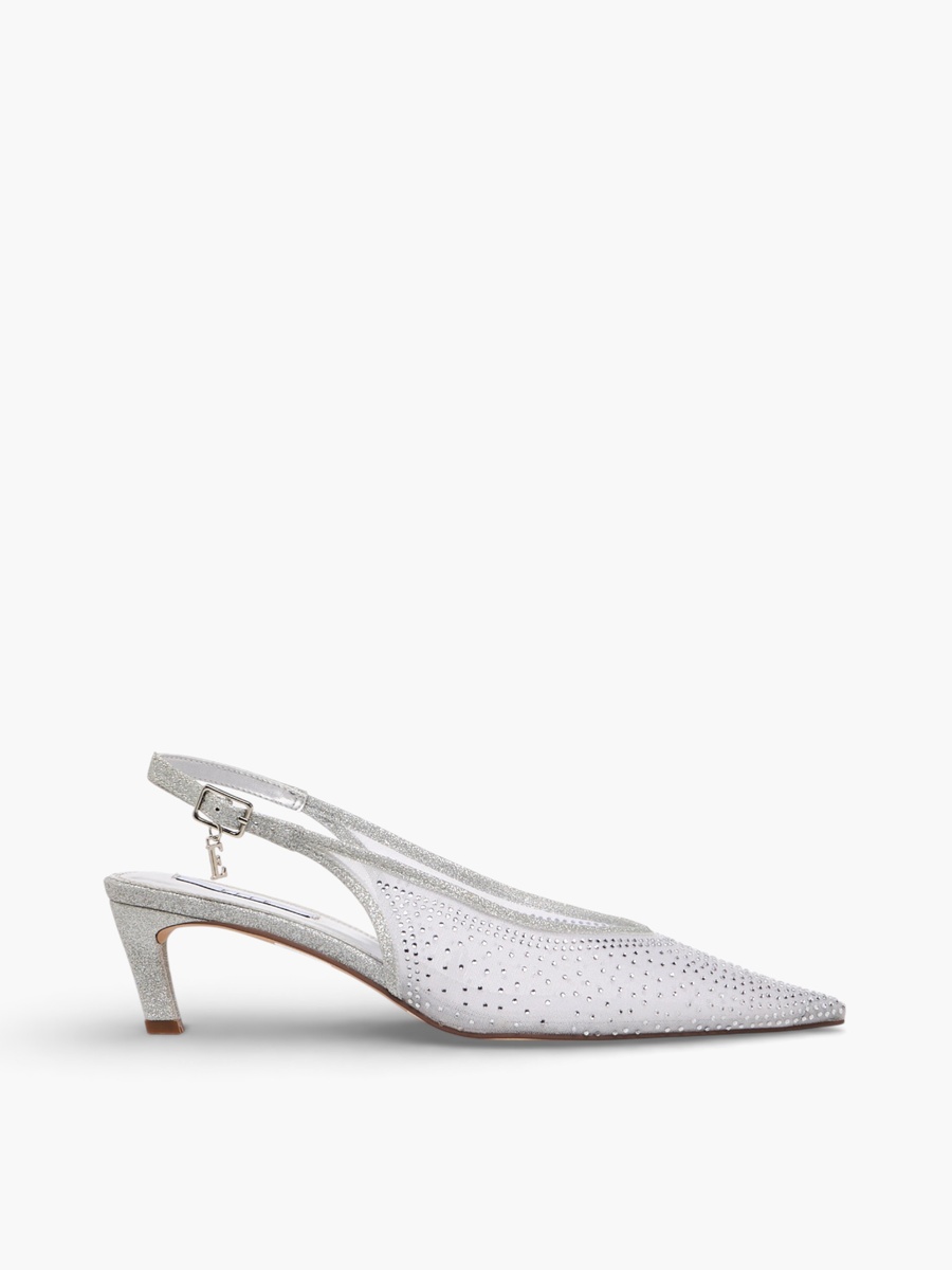 Embellished Kitten Heel Shoes