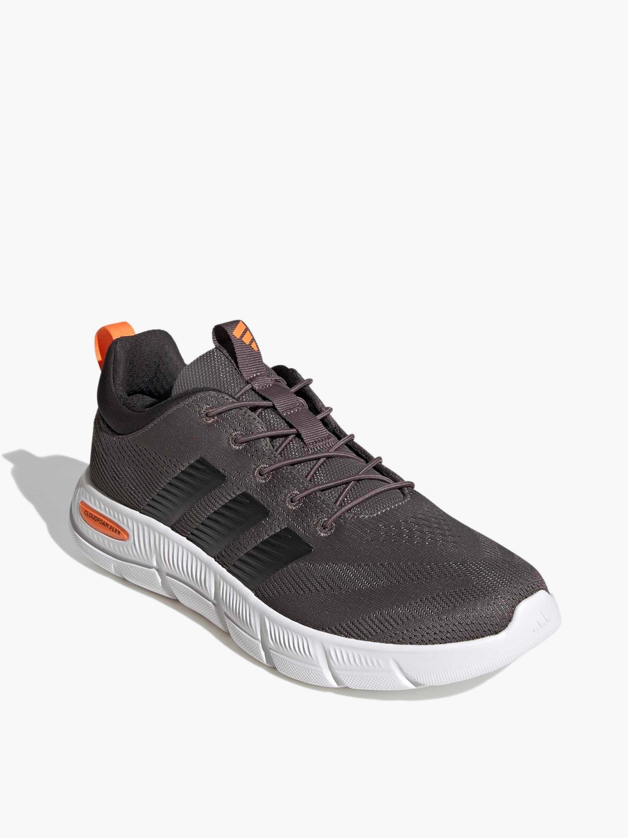 Men Cloudfoam Flex Lace-Up Ankle Sneakers