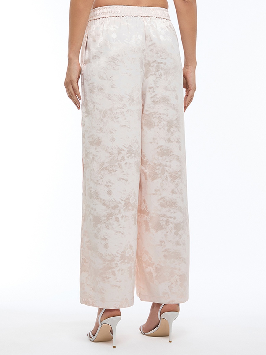 Jaquard Satin Trousers