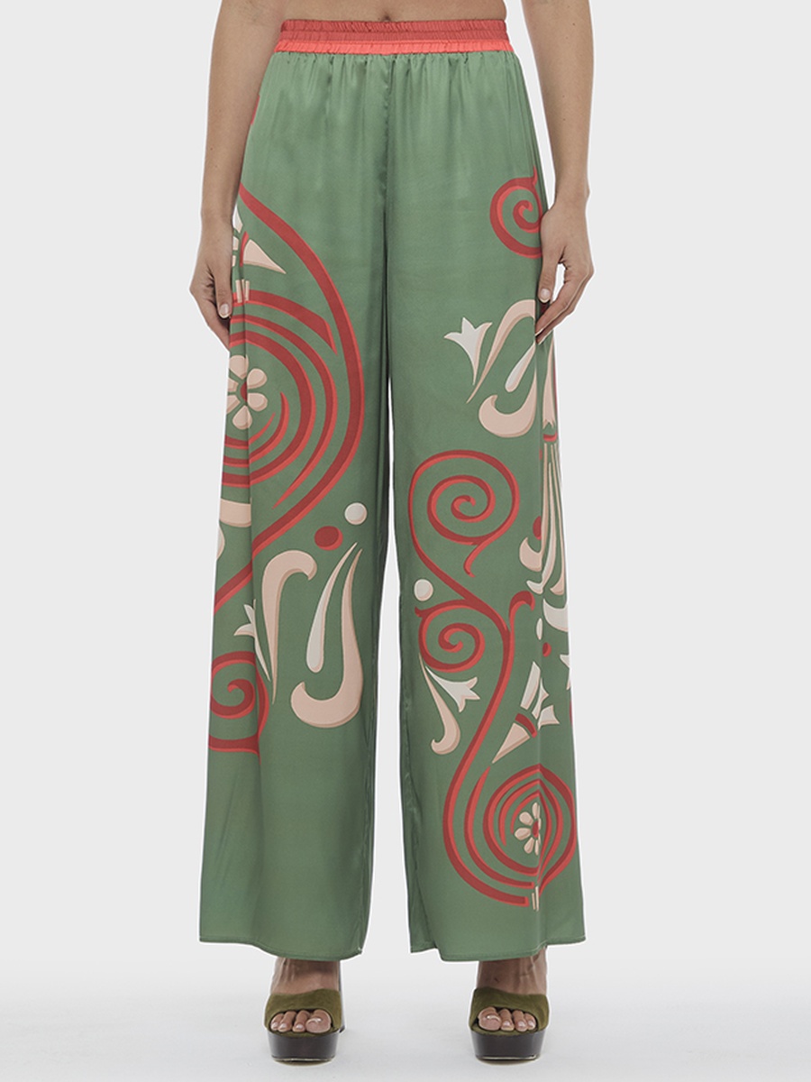 Placement Printed Pants