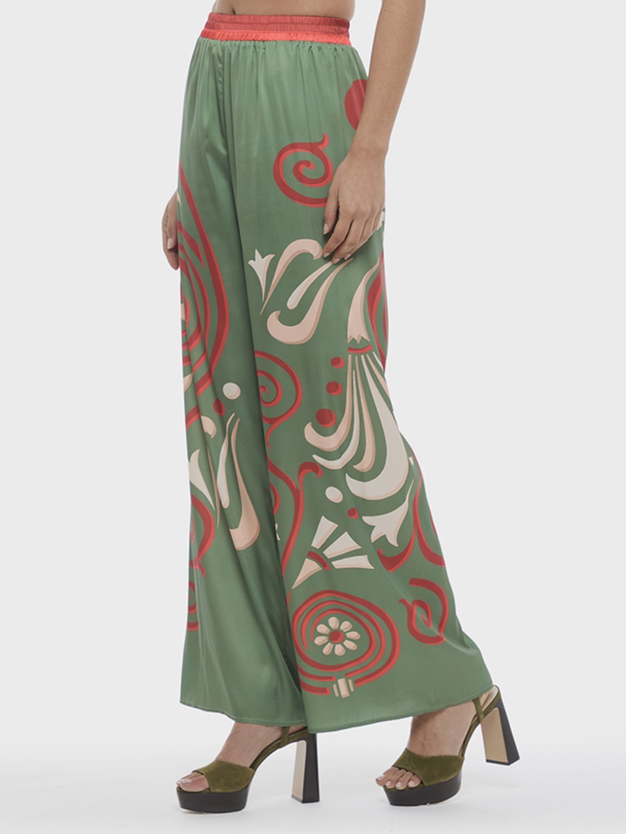 Placement Printed Pants