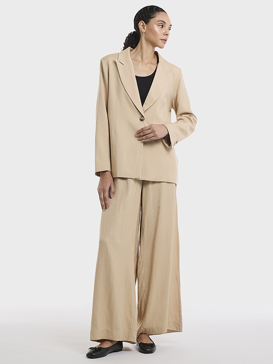 Linen Oversized Blazer