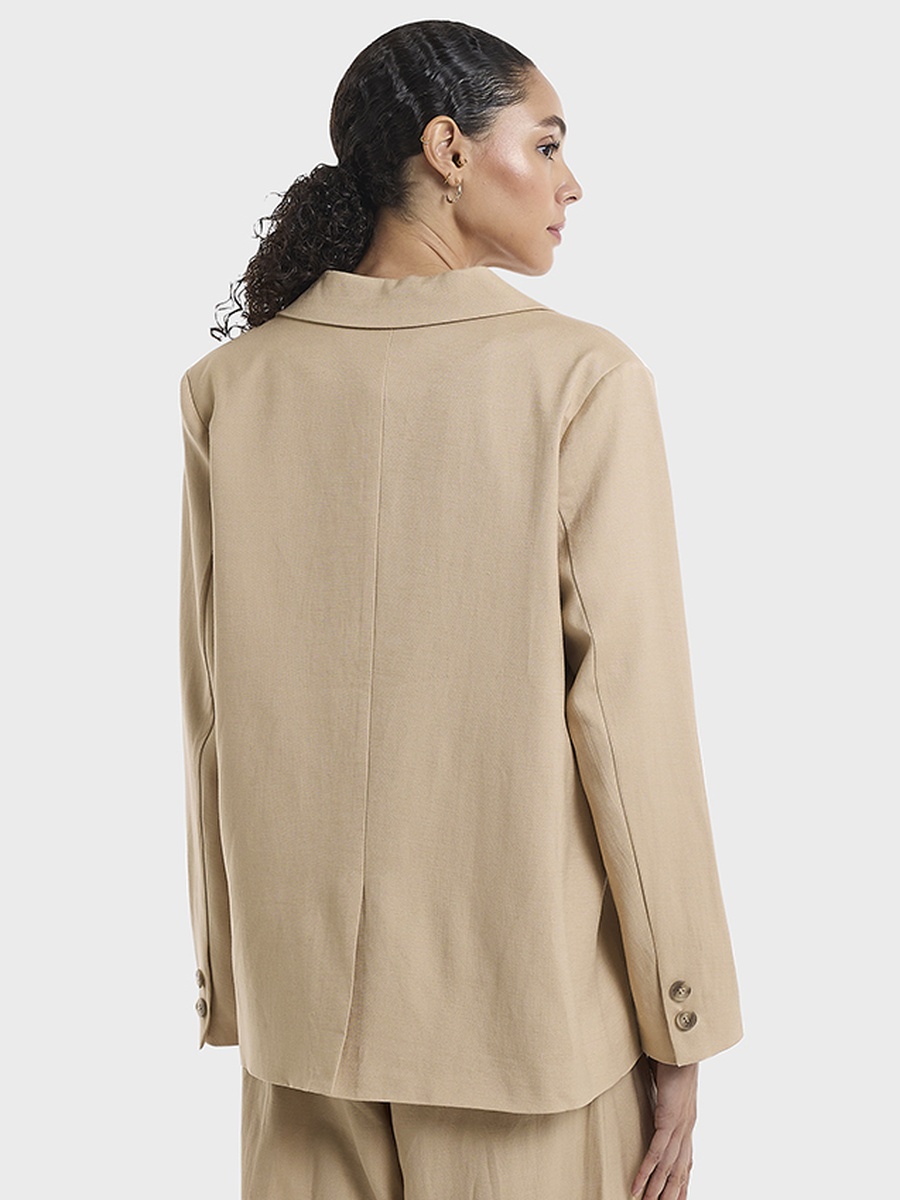 Linen Oversized Blazer