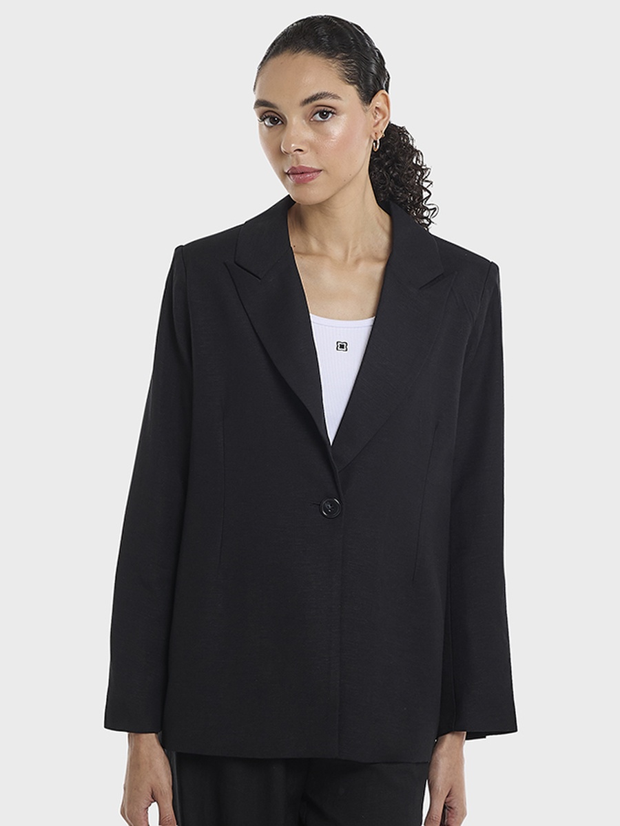 Linen Oversized Blazer