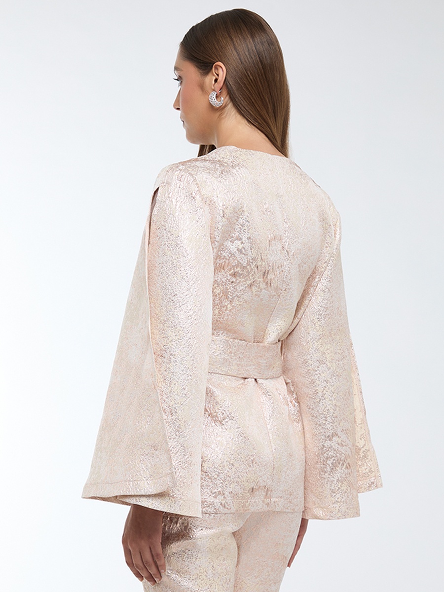 Jaquard Lurex Kimono