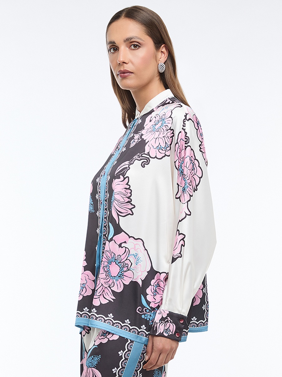 All-Over Printed Long Sleeve Shirt