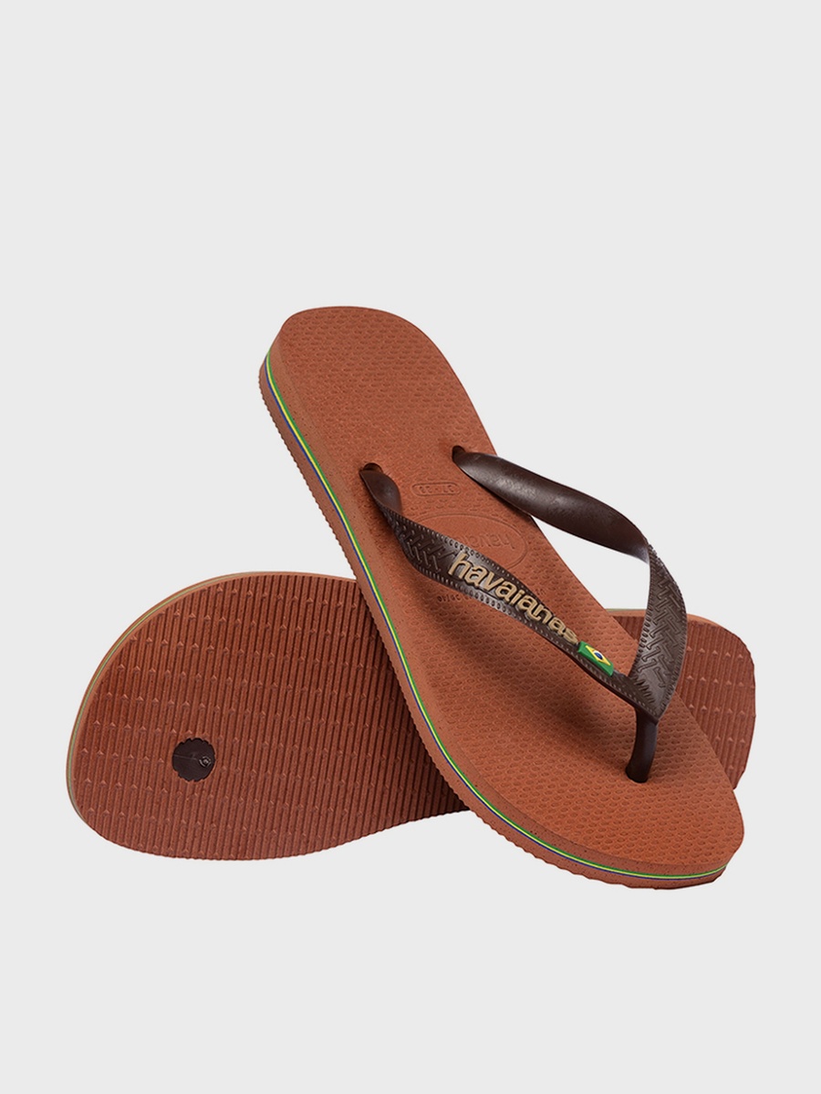Brasil Logo Flip Flops