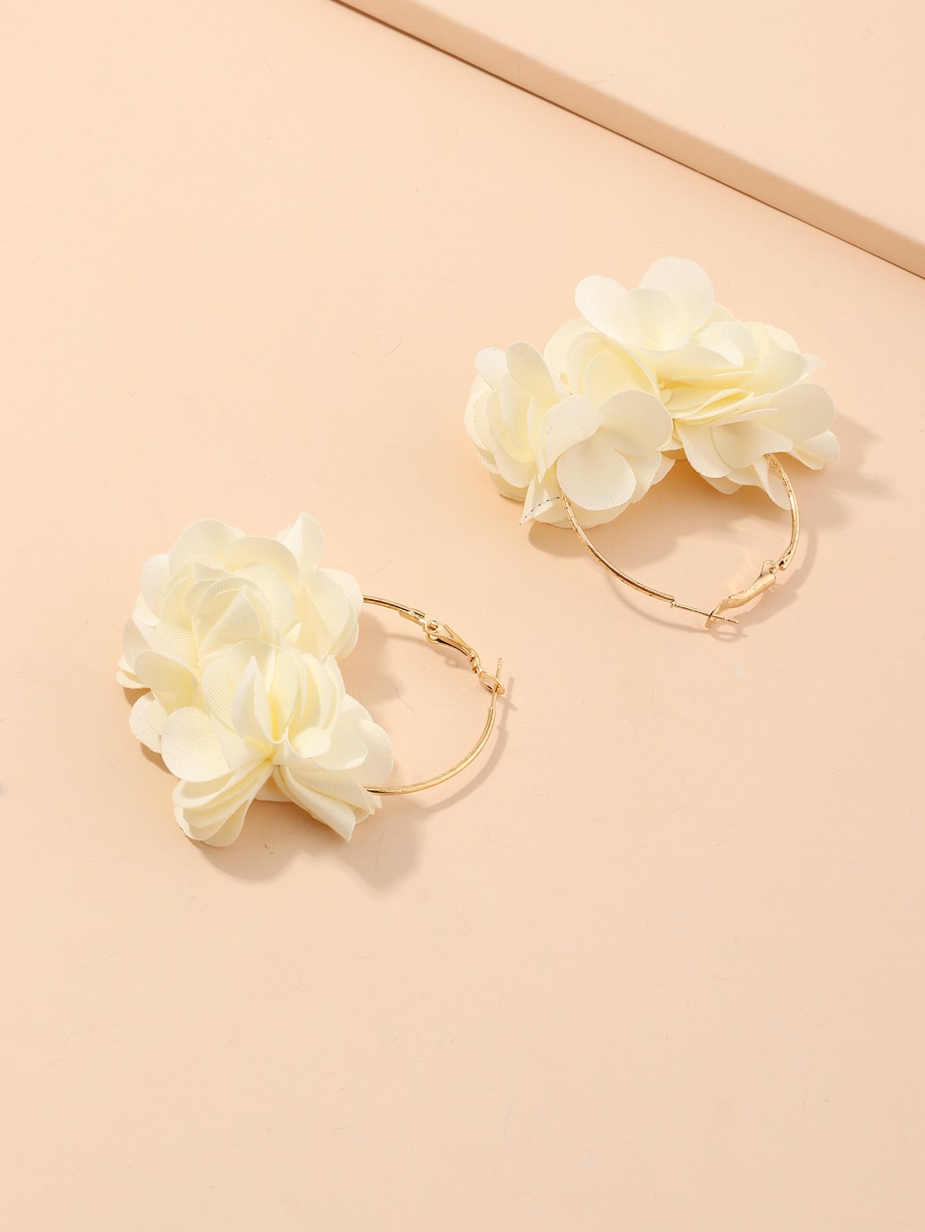 Petal Hoop Earrings