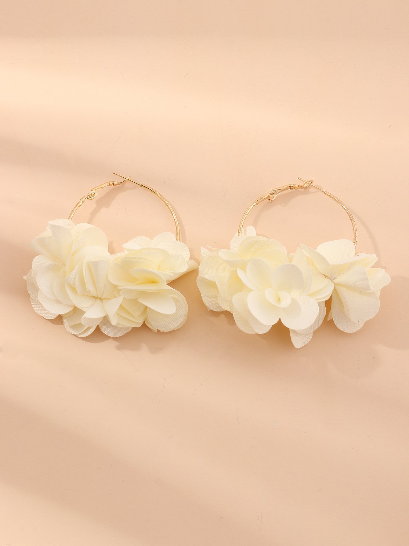 Petal Hoop Earrings