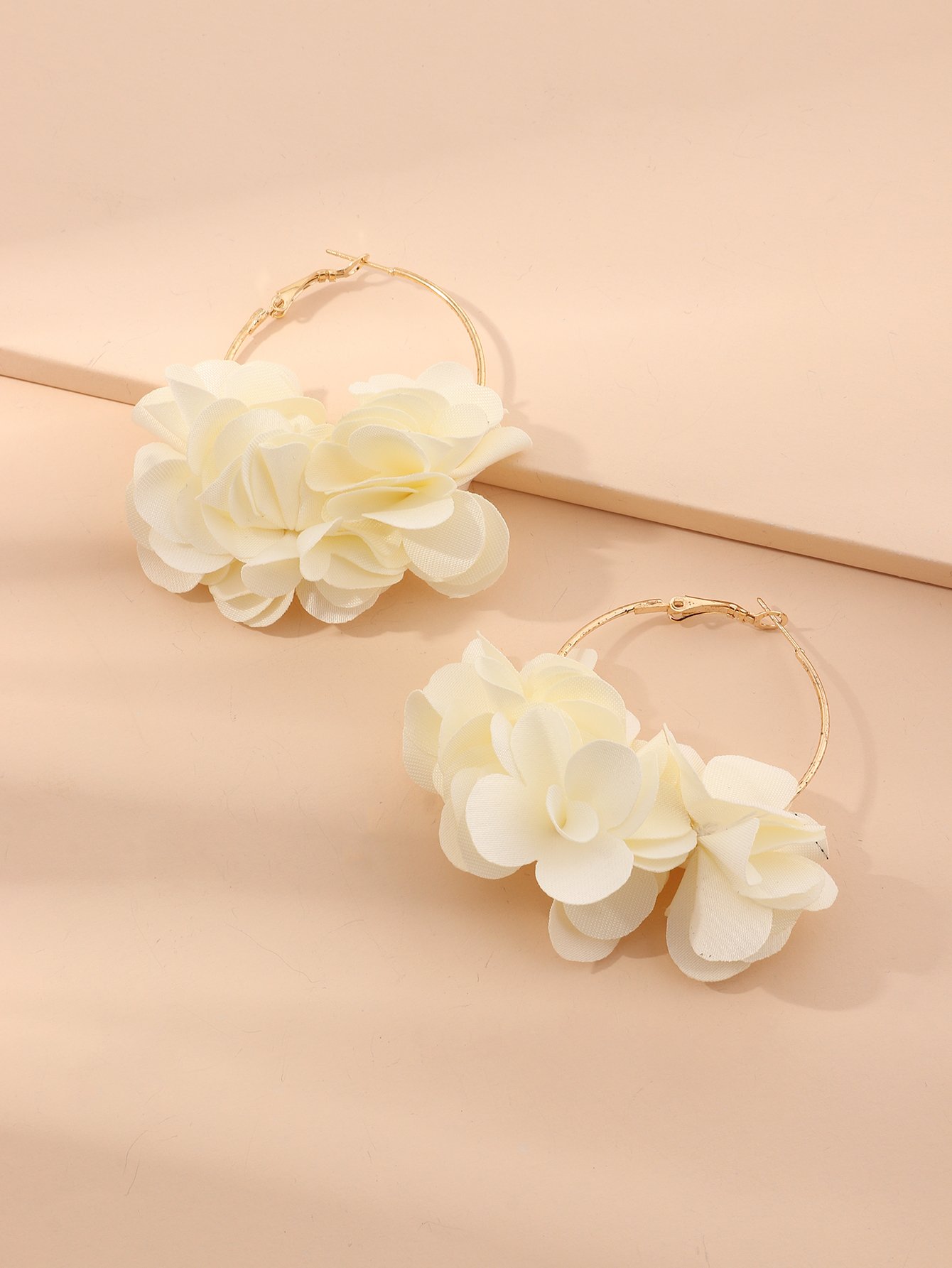 Petal Hoop Earrings