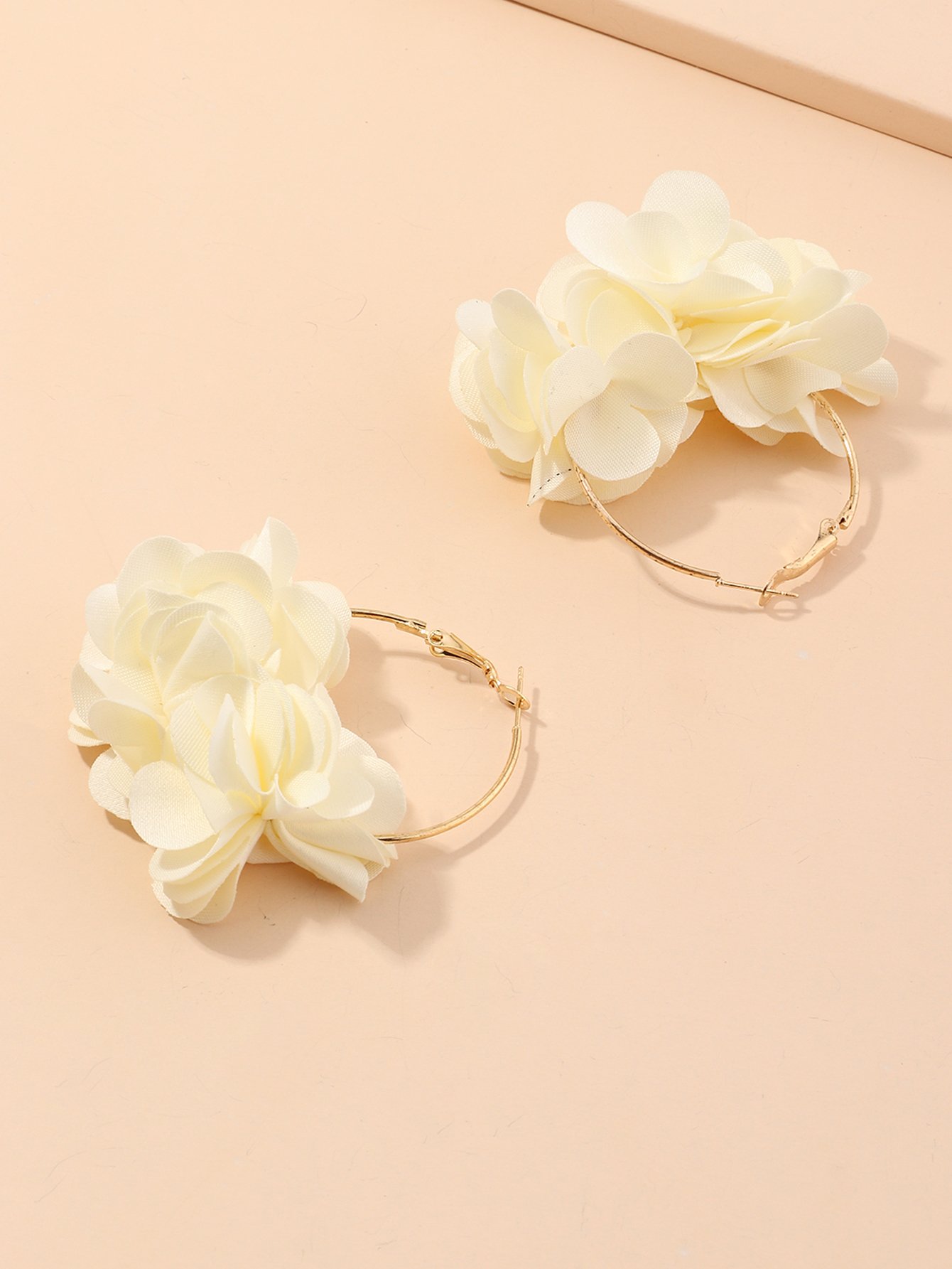 Petal Hoop Earrings