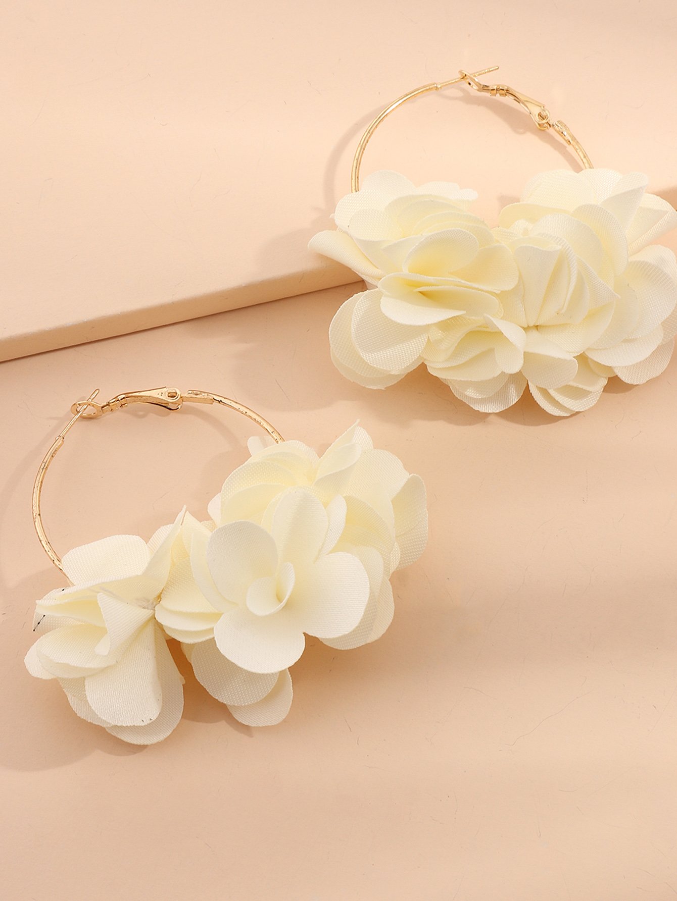Petal Hoop Earrings