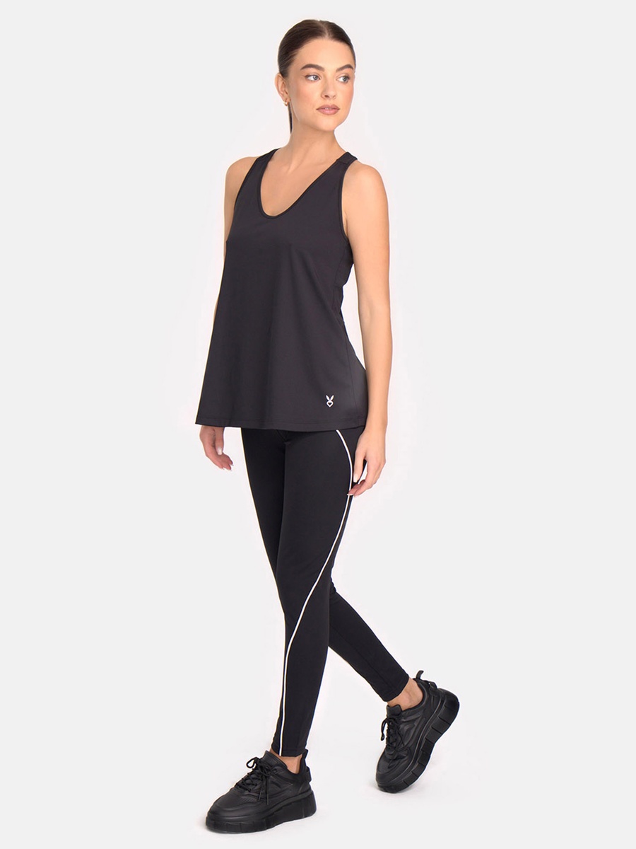 Black Essential Soft Motion Tank