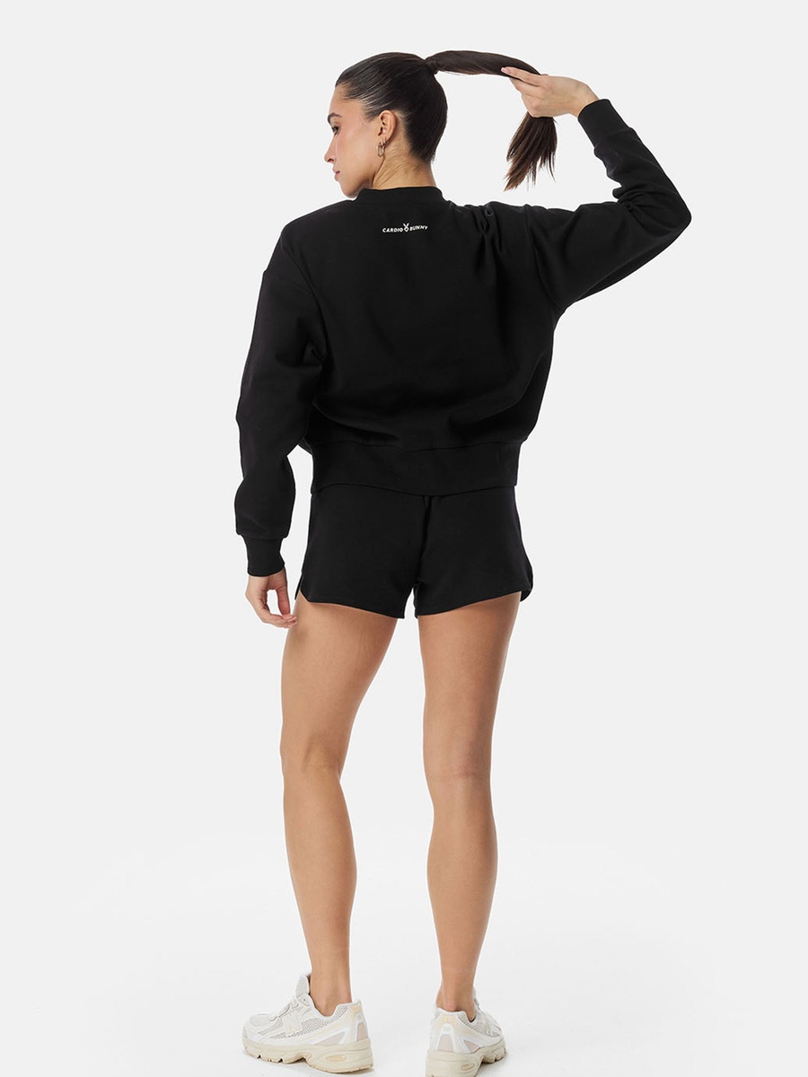 Black Lightweight Sports Shorts