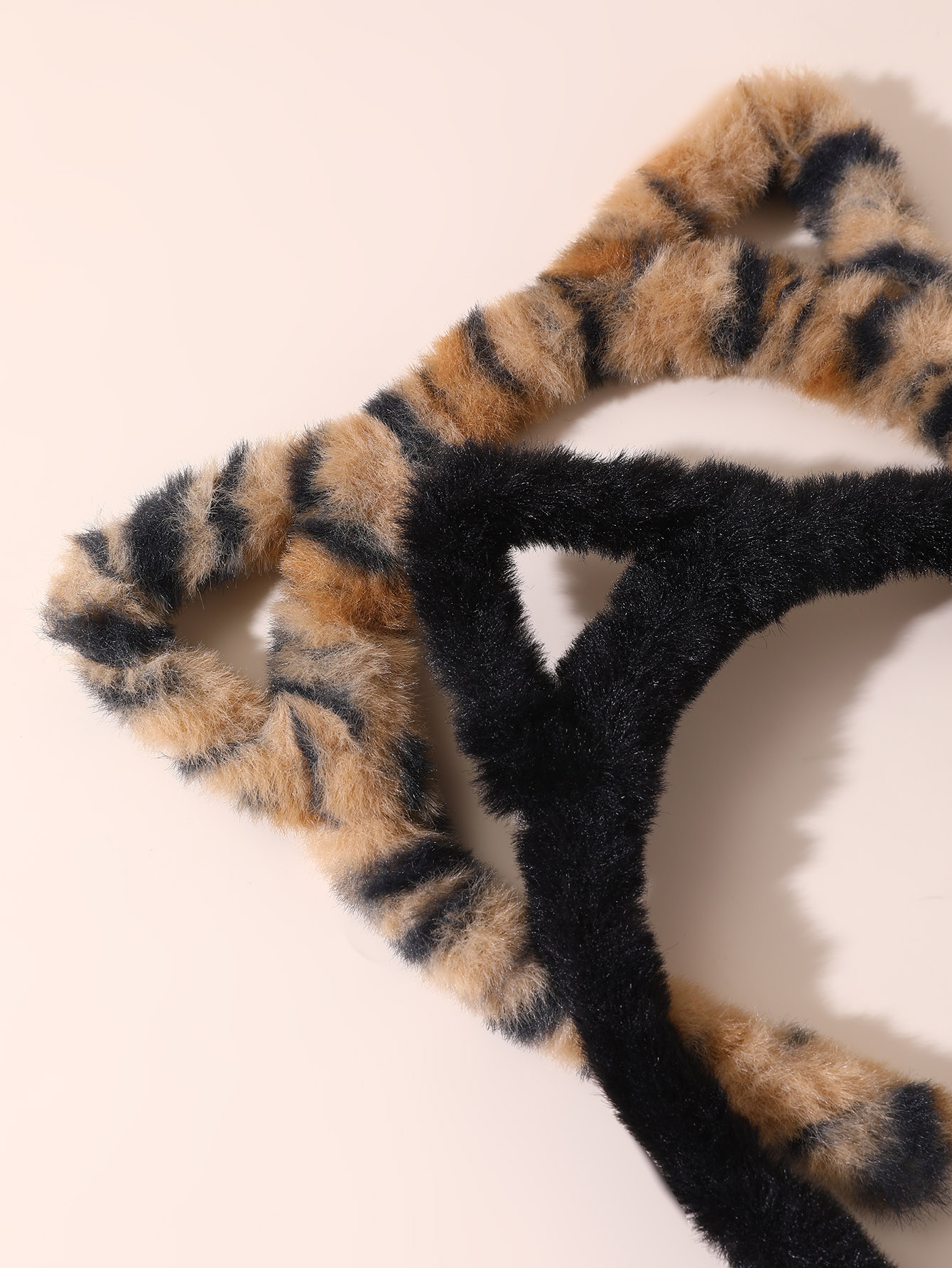 Set of 2 - Leopard Print Cat Ear Headband