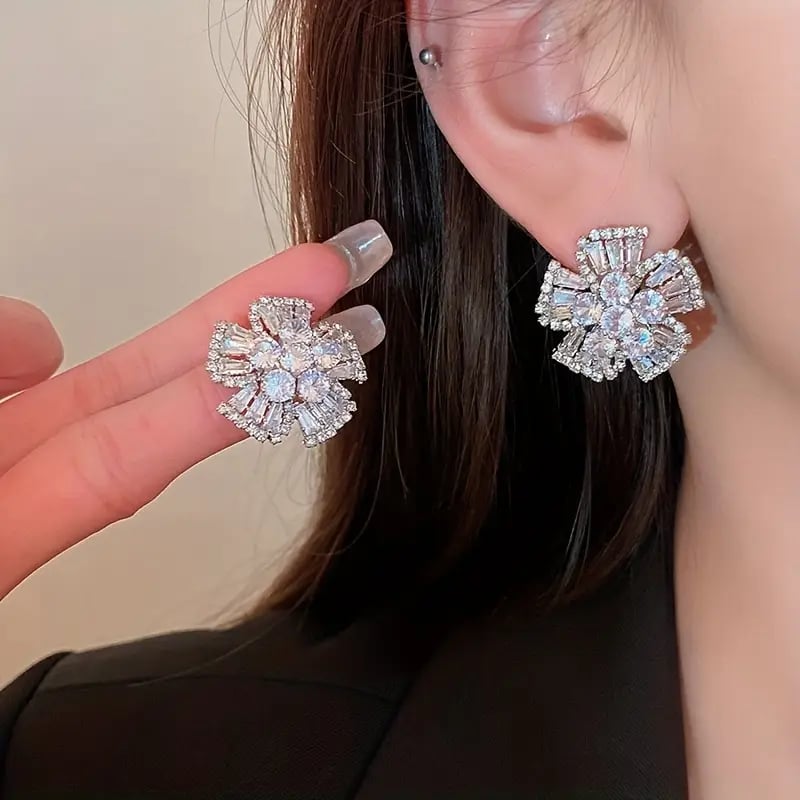 Flower Stud Earrings