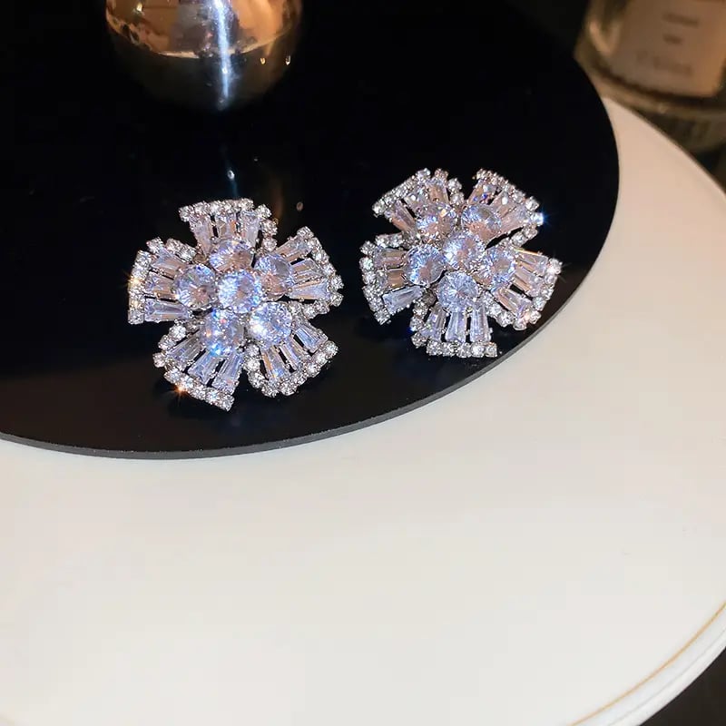Flower Stud Earrings