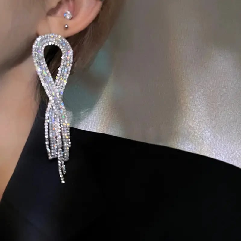 Embellished Drop Earrings